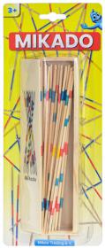 DŘEVO Hra mikádo set 31 tyčinek v krabičce (dřevěná hračka)