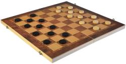 DŘEVO Hra šachy dáma backgamon 3v1 (společenská hra)