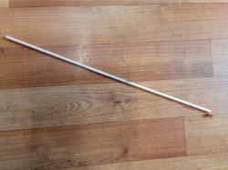 DŘEVO Hůlka dřevěný držák 60cm doplněk k lampionu