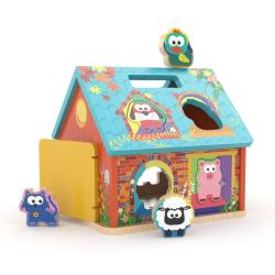 DŘEVO JADORE Vkládačka dřevěný farmářský domeček