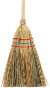 DŘEVO Koště čirokové 95cm dětské pometlo dřevěná násada