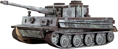 DŘEVO Stavebnice Tank 2 druhy (dřevěná hračka)