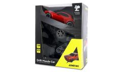 Drift Muscle Car RC driftovací auto s gyroskopem a LED 4WD 1:20 RTR červené
