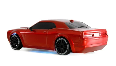 Drift Muscle Car RC driftovací auto s gyroskopem a LED 4WD 1:20 RTR červené
