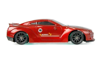 Drift Sport GTR RC driftovací auto s gyroskopem 4x4 1:43 RTR červená