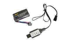 Drift Sport RC Car GTR 4WD 1:16 RTR s kouřem a LED osvětlením červené