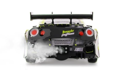 Drift Sport RC Car GTR 4WD 1:16 RTR s kouřem a LED osvětlením zelené