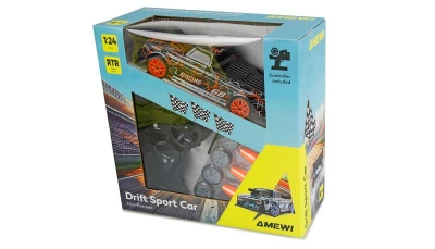 Amewi Mini-Breaker oranžové 4WD 1:24 RTR RC driftovací auto