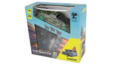 Amewi Mini-Breaker zelené 4WD 1:24 RTR driftovací RC auto
