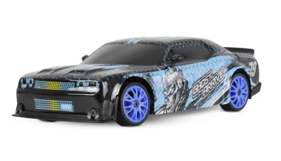 Amewi Drift Sport Muscle Car modré 4WD 1:24 RTR RC driftovací auto