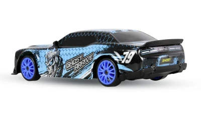 Amewi Drift Sport Muscle Car modré 4WD 1:24 RTR RC driftovací auto