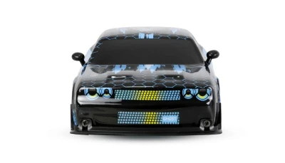 Amewi Drift Sport Muscle Car modré 4WD 1:24 RTR RC driftovací auto