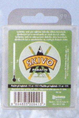 Druchema Lyžařský vosk SKIVO PA zelený