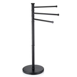 Držák na ručníky Swing lakovaná nerez, černý 85,5 x 28,5 Držák na ručníky Swing lakovaná nerez, černý 85,5 x 28,5