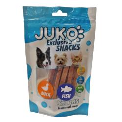 Duck, cod vegetable Strips JUKO Snacks 70 g