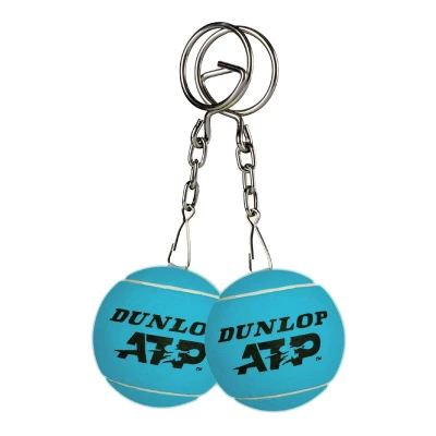 Dunlop ATP modrý tenisový míček klíčenka