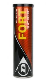 Dunlop Fort Clay Court 4 tenisové loptičky