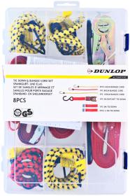 Dunlop Kurtny a gumové stahovací pásky sada 8 ks