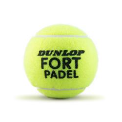 Padel loptičky DUNLOP FORT 3BT