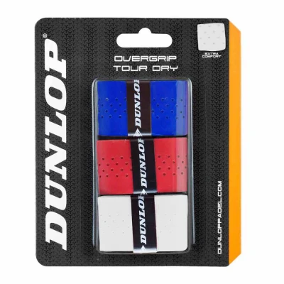 DUNLOP Padel omotávky DRY TOUR OverGrip mix