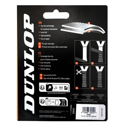 DUNLOP Padel omotávky DRY TOUR OverGrip mix