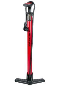 Dunlop Podlahová pumpa na kolo i míče červená 180 PSI