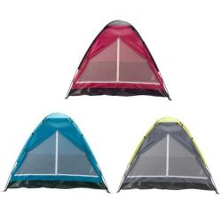 Dunlop Stan pro 3 osoby 200x180x120 cm červený
