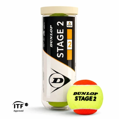 Dunlop STAGE 2 oranžové tenisové míče