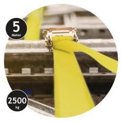 Dunlop Uvazovací pás s ráčnou 5 m / 2500 kg