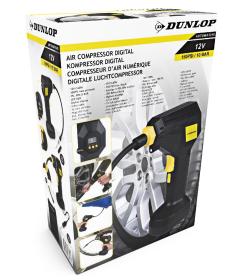 Dunlop Vzduchový kompresor digitální 12V 150 PSI