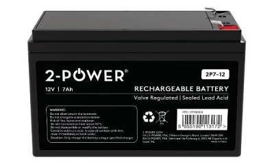 2-Power 2P7-12 12V 7Ah VRLA Baterie F2 ( Faston 250) 2-Power 2P7-12 12V 7Ah VRLA Baterie F2 ( Faston 250)