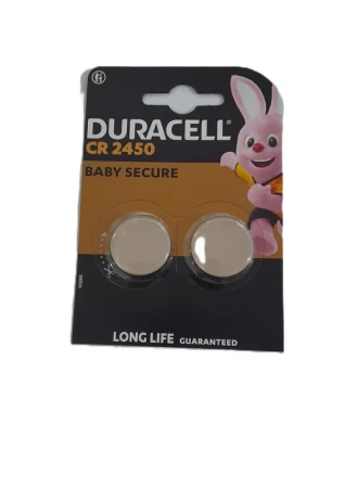 Duracell Baterie knoflíková CR 2450 Lithium blistr 2 ks