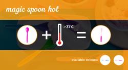 Duramat Lžička dětská MAGIC HOT 15cm PH (4ks)
