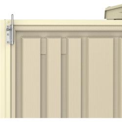 DURAMAX 00184 DuraMate Zahradní domek 3,9 m² + podlahová konstrukce, vinylový, béžový