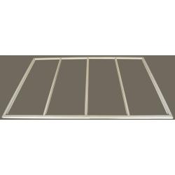 DURAMAX 00184 DuraMate Zahradní domek 3,9 m² + podlahová konstrukce, vinylový, béžový