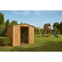 DURAMAX 05145 Titan Top Zahradní domek 4,7 m², dekor dub