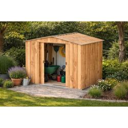 DURAMAX 05145 Titan Top Zahradní domek 4,7 m², dekor dub