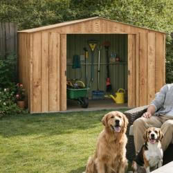 DURAMAX 05245 Colossus Top Zahradní domek 7,8 m², dekor dub