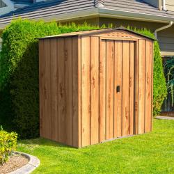 DURAMAX 05845 Riverton Top Zahradní domek 2,5 m² + podlahové profily, dekor dub