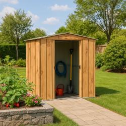 DURAMAX 05845 Riverton Top Zahradní domek 2,5 m² + podlahové profily, dekor dub