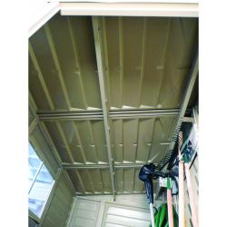 DURAMAX 06625 SideMate Zahradní domek 122 x 187,5 x 242 cm, vinylový, béžový