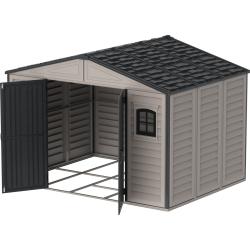 DURAMAX 20225 WoodBridge Plus II Zahradní domek 8 m² + podlahová konstrukce, vinylový, antracit