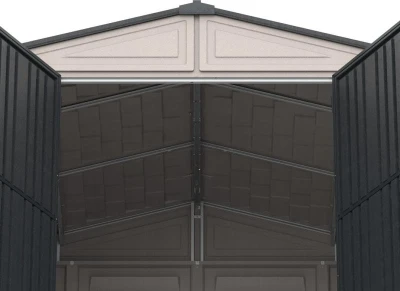 DURAMAX 20225 WoodBridge Plus II Zahradní domek 8 m² + podlahová konstrukce, vinylový, antracit