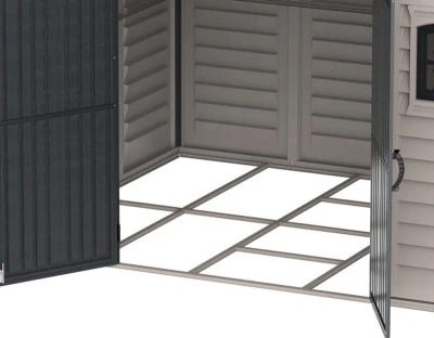 DURAMAX 20225 WoodBridge Plus II Zahradní domek 8 m² + podlahová konstrukce, vinylový, antracit