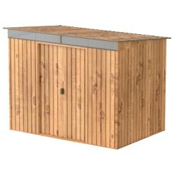 DURAMAX 20545 Pent Roof Skylight Zahradní domek 4,7 m², dekor dub