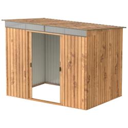 DURAMAX 20545 Pent Roof Skylight Zahradní domek 4,7 m², dekor dub