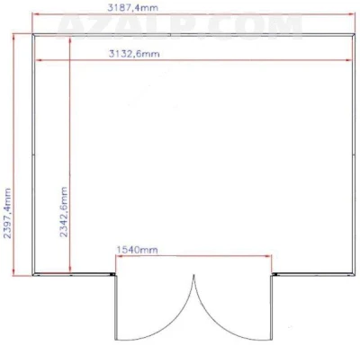 DURAMAX 30214 Woodside Zahradní domek 8 m² + podlahová konstrukce, vinylový, béžový