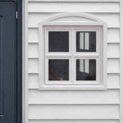 DURAMAX 30227 WoodSide Plus Zahradní domek 233 x 325 x 240 cm, vinylový, šedá/antracit