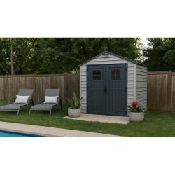 DURAMAX 30325 StoreMax Plus Zahradní domek 4,5 m² + podlahová konstrukce, vinylový, antracit