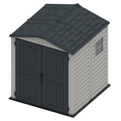 DURAMAX 30425 StoreMate Plus Zahradní domek 190 x 213 x 190 cm, vinylový, šedý/antracit